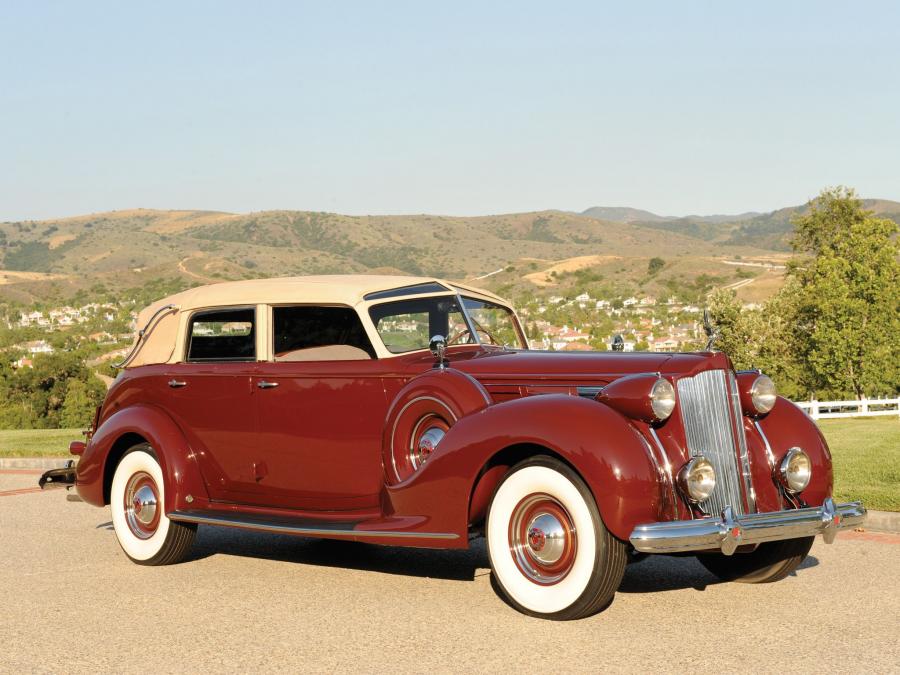  Packard Twelve Collapsible Touring Cabriolet by Brunn 1938 года  (фото 11 из 11)